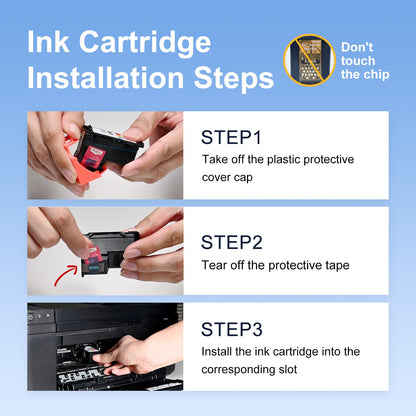 myCartridge SUPRINT Remanufactured Ink Cartridge Replacement for Canon 240XL 241XL Combo Pack PG-240 CL-241 for PIXMA MG3620 TS5120 MG3520 MG3600 MG3220 Printer (1 Black, 1 Tri-Color, 2 Pack)