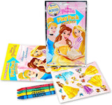 Disney Princess Sticker by Number Book Set for Girls - Princess Activity Sticker Book Bundle with Disney Sticker Mosaic Book Coloring Pages, More | Disney Princess Activity Book for Kids Disney