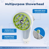 CO-Z 50" Electric Dog Bathing Station Height Adjjustable, Professional Stainless Steel Dog Grooming Bathtub for Medium Small Dogs,Dog Washing Station for Home with Faucet and Accessories CO-Z