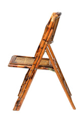 Commercial Seating Products Bamboo Folding Chairs, 4-Pack, Wood Commercial Seating Products