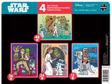 Buffalo Games - Star Wars - Four 12-48 Piece Puzzle Board Preschool Tray Puzzles - Finished Puzzle Sizes are 14 x 10.75in Buffalo Games