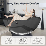 Real Relax 4D SL Track Massage Chair Full Body and Recliner with Zero Gravity, Bluetooth Speaker, Thai Stretch, Heating, Foot Massage and Shortcut Button, PS5100 Black Real Relax