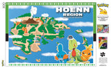 Buffalo Games - Pokemon- Hoenn Region - 500 Piece Jigsaw Puzzle for Adults -Challenging Puzzle Perfect for Game Nights - Finished Size is 21.25 x 15.00 Buffalo Games