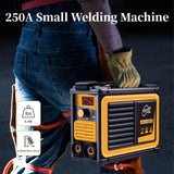 Wrdlosy 250A 110V Welding Machine, Portable Welder Machine, IGBT Digital Display LCD Stick Welder, Home DIY Arc Welder, Hot Start Arc Force Anti-stick Mini Welder WRDLOSY