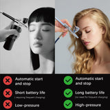 Orcair Air Brush Kit with Compressor,40PSI High Pressure Compressor with Auto Stop,Dual Action Multi-Function Airbrush Compressor with Cleaning Kit for Painting,Craft Model,Nail Art,Makeup,Tattoo Orcair