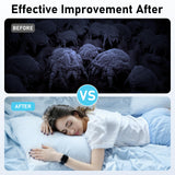 WFFOIFL Mattress Vacuum Cleaner with 400W/15Kpa Suction Powerful Double-Cup, 99.9% Filtration Bed Vacuum Cleaner with UV & Ultrasonic, Handheld Vacuums for Sofa/Bed/Fabric Surface WFFOIFL