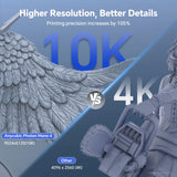 ANYCUBIC Photon Mono 4 10K Resin 3D Printer, 7'' HD Mono LCD Screen, Power Off Resume, Upgraded Light Source, Print Volume 6.04'' x 3.43'' x 6.49'' ANYCUBIC