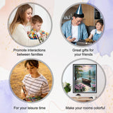 Paint by Number Adult Lotus Lake,Canvas Paint by Numbers for Adults,Painting by Numbers,DIY Oil Painting Kit Perfect for Gifts and Home Wall Decor 16x20inch PHANTASYART