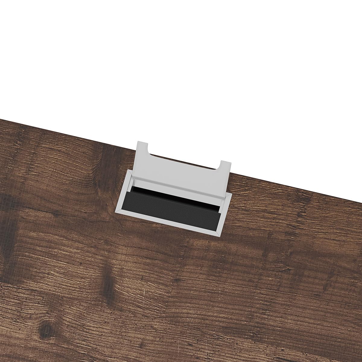 BON AUGURE Farmhouse Computer Desk, Modern Industrial Home Office Desks, Wood Metal Study Writing Table, Sturdy Gaming Desk (Rustic Oak, 54 Inch) BON AUGURE