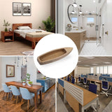 1 PCS Wooden Boat Unfinished Wood Boat Boat Decor Model Boat for DIY Projects and Home, Bathroom, Bedroom, Office Decorations Nanchroadly