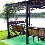 SPACEEUP 4x4 Post Base Black Square Brackets 3PCS Internal Size 3.5 x 3.5 Inch Heavy Duty Steel Deck Post Base Cover Fit for 4 x 4 Standard Wood Post Anchor Deck Base Plate SPACEEUP