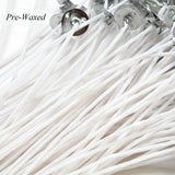 Candle Wicks,Candle Wicks for Candle Making,6 Inch 100 Piece DIY Pre-Waxed Cotton Wick with Tabs ZEPELOFFY