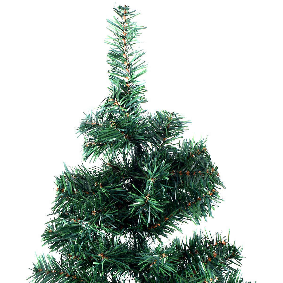 COSTWAY 6Ft Artificial PVC Christmas Tree W/Stand Holiday Season Indoor Outdoor Green COSTWAY