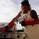 Grill Armor Welding Gloves – 16inch 932℉ - Leather Forge/Mig/Stick – Heat/Fire Resistant Gloves, Mitts/Pot Holders For Oven, Grill, BBQ, Furnace, Stove, Fireplace, Tig Welder, Animal Handling Glove Grill Armor Gloves