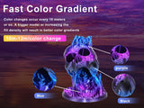 LOVOON pla Filament 1.75mm Color Shift, 3D Printers Filament New Black/Blue/Purple Gradient, Color Changing by Length pla,Halloween,3D Printer and 3D Pen Compatible,1KG(2.2lbs)/Spool LOVOON