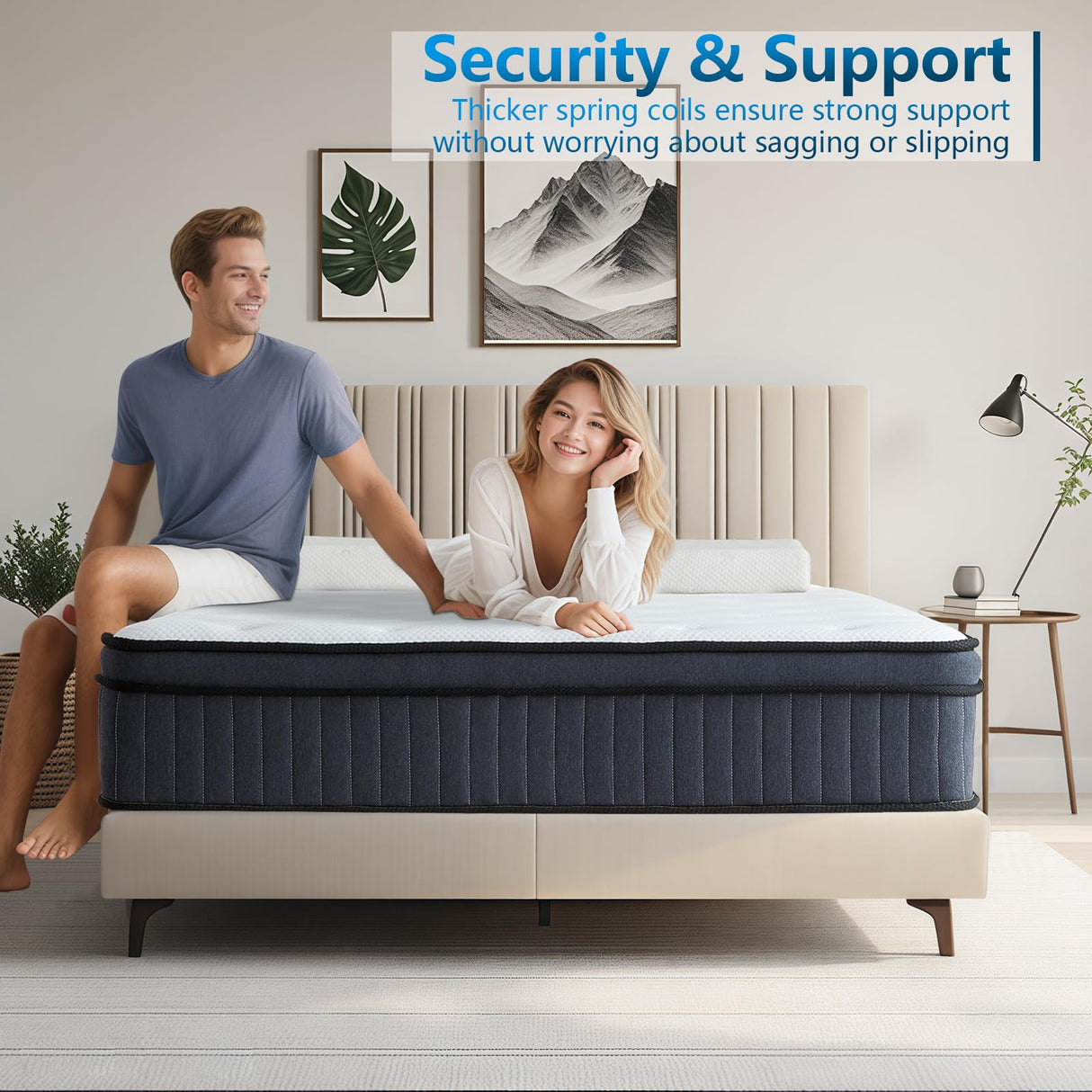 sofree bedding Full Size Mattresses, 12 Inch Memory Foam Hybrid Mattress, Pocket Spring Full Mattress in a Box for Motion Isolation, Strong Edge Support, Pressure Relief, Medium Firm, CertiPUR-US sofree bedding