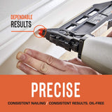 Paslode, Pneumatic Finish Nailer, 515500, 16 Gauge, Air Compressor Powered Paslode