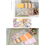 Gigicloud Paper Card Making Kits Colorful Handmade Greeting Card Kits Diy Making Material Set For Birthday Invitation, Thanksgiving, Christmas,Holiday,Baby Shower Gigicloud