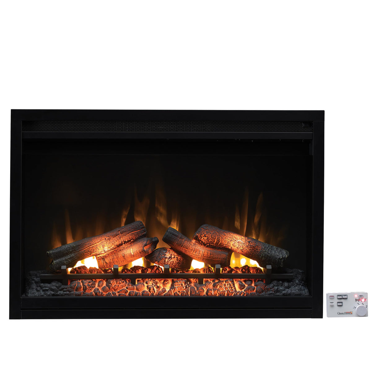 ClassicFlame 36" Traditional Built-in Electric Fireplace Insert, 120 volt ClassicFlame