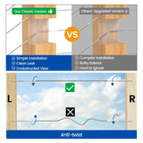 Muzata 120 Pack 1/8" Cable Railing Hardware Kit Swage Lag Screws Left and Right Handed Thread for Wood Post T316 Stainless Steel Deck Cable Railing System 60 Pairs CK17 Muzata