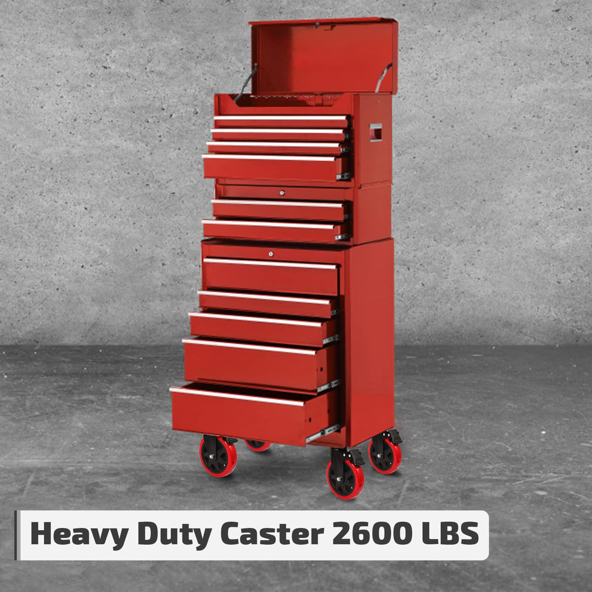 Nefish 6 Inch Heavy Duty Caster Wheels, Industrial Casters Set of 4, Locking Industrial Swivel Top Plate Casters 2600 Lbs, 360 Degree Industrial Grade Casters for Industrial, Furniture, Equipment Nefish