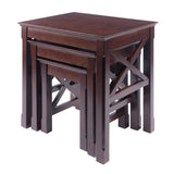 Winsome Xola Nesting Tables, Cappuccino Winsome