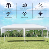 ARLIME Awning Tent, Outdoor Gazebo, Canopy with Sturdy Steel Frame, Easy Assembly Large Shelter for Sunshading, Lightweight and Easy Carriage Rain Shelter, Ideal for Patio, Party, and Commercial Use ARLIME