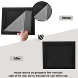 Dononr Hidden Gun Storage, Hidden Gun Safe for Pistols with Magnetic, Wooden Picture Frames for Handgun, Hidden Storage Gun Safe Home Furniture, Concealment Furniture Picture Frame Box, Black Dononr