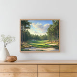 ZUVRDIAI Golf Course Paint by Numbers for Adults Beginner, Golf Club Paint by Number on Canvas Without Frame, Acrylic DIY Oil Painting for Holiday Gift Home Decor Golf Sport Artwork(16x20Inch) ZUVRDIAI