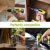 energup 2Pack 18V 3.8Ah P102 Replacement for Ryobi 18V Lithium Battery for 18-Volt ONE+ Battery P104 P105 P102 P103 P107 Cordless Tools Compatible with Ryobi 18v Batteries energup