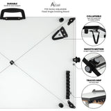Acurit PXB 24” x 36” Drawing Board for Artists and Designers - Portable Workspace for Drawing, Sketching, Drafting, Painting - Fixed Angled Laminated Surface with Ruler and Parallel Motion Bar Acurit