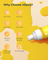 Hiipoo Sublimation Ink 522 Refilled Bottles Work with ET-2720 ET-2760 ET-2800 ET-15000 ET-2803 ET-2850 ET-3760 ET-4800 ET-4760 Inkjet Printer Heat Press Transfer on Mugs T-Shirts Pillows Phone Case Hiipoo