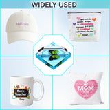 HTV Cooling Block for T Shirt, Cooling Block for Heat Press, 4"x4" Cooling Fast, Heat Press Accessories and Supplies, DTF Sublimation Vinyl, Heat Transfer Paper Luxiys