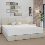 10 Inch King Size Mattress, Gel Memory Foam King Mattress, Pressure Relieving, Cooling Gel Foam, King Mattress in a Box, Certipur-Us Certified, Bed-in-a-Box, King, 80"L x 76"W x 10"Th, White NChanmar