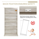 Farmhouse Kitchen Pantry Cabinet, Curio Cabinet, Credenza Storage Cabinet, Tall Book Shelf with Doors, Display Cabinet with Glass Doors for Bedroom, Living Room and Home Office (Antique White) Plturdke