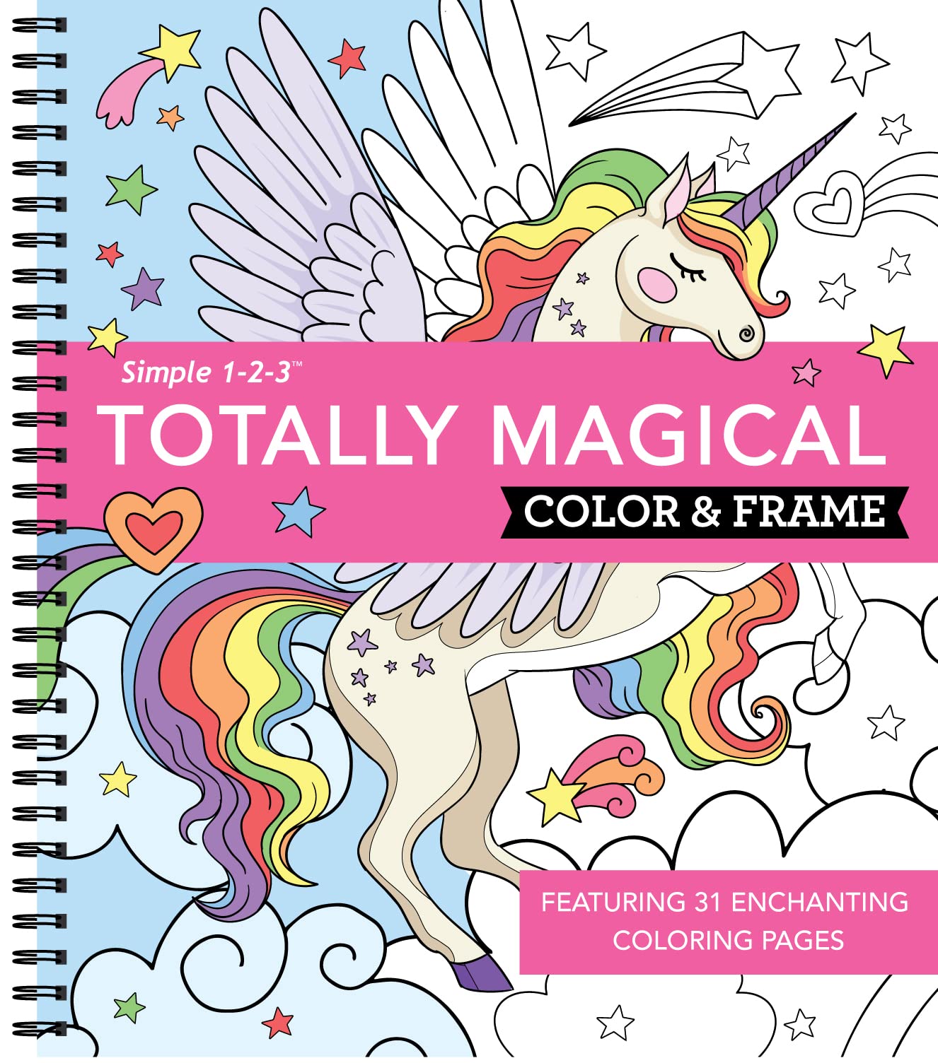 Color & Frame - Totally Magical (Coloring Book)