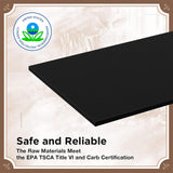 Rolanstar Coffee Table, Lift Top Coffee Table with Drawers and Hidden Compartment, Retro Central Table with Wooden Lift Tabletop, for Living Room, Black Rolanstar