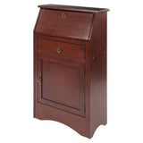Winsome Wood Regalia Home Office, Walnut, Secretary Desk Winsome