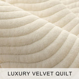 tohrisa Cotton Plaid Quilt Set, Ultra Soft 3 Pieces King Size Bedding with 2 Pillow Shams, Lightweight Reversible Coverlet Bedspread with Wave Quilting for Summer, 108"x96", Grid-Black White tohrisa