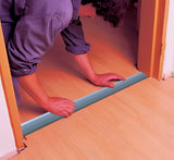 Vinyl-Door-Threshold-Ramp Door-Transition-Strip 36 inch, Threshold 1/2'' ~ 3/5'', Thresholds Ramps for Doorways, Wheelchair Ramp Edge-Reducer Threshold-Transition-Strip for Home/Door/Floor (Grey) EaseInstall