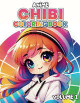 Anime Coloring Book for Kids, Teens & Adults: Super Chibi Kawaii Boys and Girls - Beautiful, Bold and Cute Anime Designs (Anime & Manga) Majosta