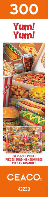 Ceaco - Yum Yum - 300 Oversized Piece Jigsaw Puzzle Ceaco