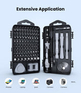 AXTH 115-in-1 Precision Screwdriver Set, [Super Durable] Mini Professional Magnetic Repair Tool Kit, Small Screwdriver for Phone, Computer, Watch, Laptop, Macbook, Eyeglass, Electronic AXTH