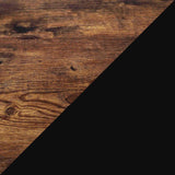 Convenience Concepts Oxford End Table with Shelves, Barnwood/Black Convenience Concepts