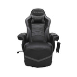 RESPAWN 900 Gaming Recliner - Video Games Console Recliner Chair, Computer Recliner, Adjustable Leg Rest and Recline, Recliner with Cupholder, Reclining Gaming Chair with Footrest - Gray RESPAWN