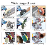 Hiqalty Mini Belt Sander - 15 Degree Knife Sharpener Electric Bench Grinder Sanding Machine, 7 Adjustable Speed Table Top Grinder Polisher for DIY Woodworking, Metal, Knife Making (Plus Kit) Hiqalty