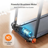 WALKINGPAD MC11 Folding Treadmill 2 in 1 Walking Pad Under Desk Foldable Walking and Running Treadmills for Office and Home No Installation Required 1-7.5mph WALKINGPAD