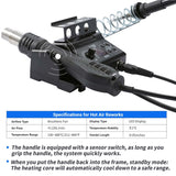 BACOENG 2 in 1 882D Soldering Iron Hot Air Rework Station with LED Display and ℉/℃ Conversion BACOENG