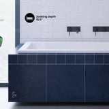 Swiss Madison Well Made Forever SM-DB569 Voltaire 60"x30" Acrylic Drop-In Bathtub Swiss Madison