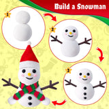 ESSENSON Air Dry Clay Christmas Kit, 36 Colors DIY Modeling Clay Craft Set with Accessories, Christmas Stocking Stuffers for Kids, Xmas Gift for Girls Boys ESSENSON